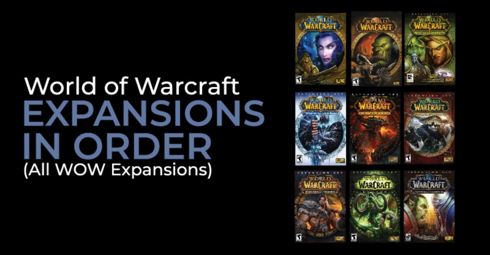 Wow Game Release Timeline At Bruce Lohr Blog