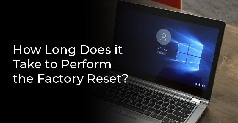 factory reset laptop